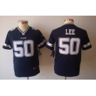 nike youth nfl jerseys dallas cowboys #50 lee blue[nike limited]