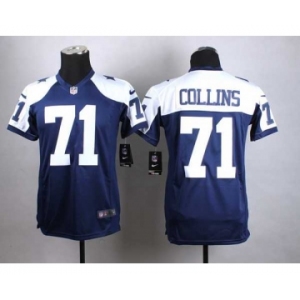 nike youth nfl jerseys dallas cowboys #71 collins blue[nike thankgivings]