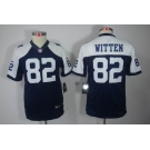 nike youth nfl jerseys dallas cowboys #82 witten blue[nike limited throwback]