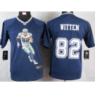 nike youth nfl jerseys dallas cowboys #82 witten blue[portrait fashion]