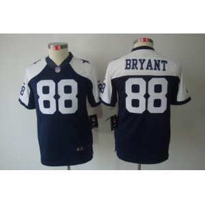 nike youth nfl jerseys dallas cowboys #88 bryant blue[nike limited throwback]