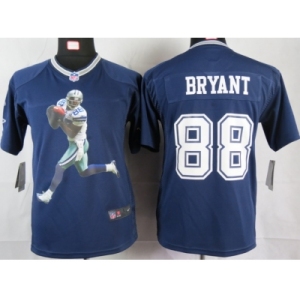 nike youth nfl jerseys dallas cowboys #88 bryant blue[portrait fashion]