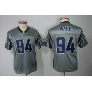 nike youth nfl jerseys dallas cowboys #94 ware grey[Eliteshadow]