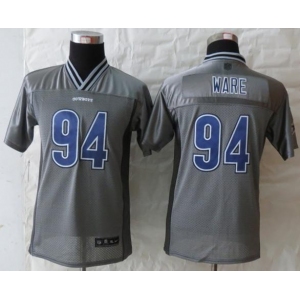 nike youth nfl jerseys dallas cowboys #94 ware grey[nike vapor]