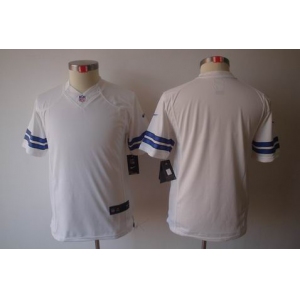 nike youth nfl jerseys dallas cowboys blank white[nike limited]