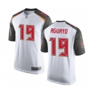 Men's Nike Tampa Bay Buccaneers #19 Roberto Aguayo Game White NFL Jersey