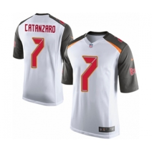 Men's Nike Tampa Bay Buccaneers #7 Chandler Catanzaro Game White NFL Jersey