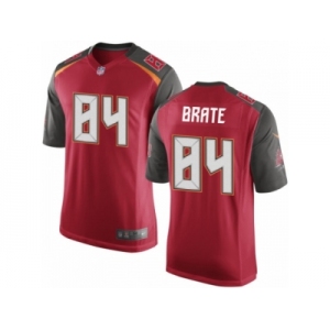 Men's Nike Tampa Bay Buccaneers #84 Cameron Brate Game Red Team Color NFL Jersey