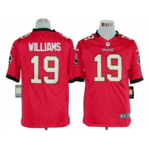 nike nfl jerseys tampa bay buccaneers #19 williams red[game]
