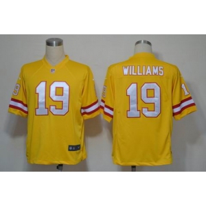 nike nfl jerseys tampa bay buccaneers #19 williams yellow[game]