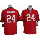 nike nfl jerseys tampa bay buccaneers #24 barron red[game]