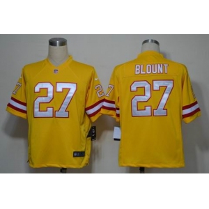 nike nfl jerseys tampa bay buccaneers #27 blount yellow[game]