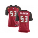 Men Nike Tampa Bay Buccaneers #53 Adarius Glanton Elite Red Team Color NFL Jersey