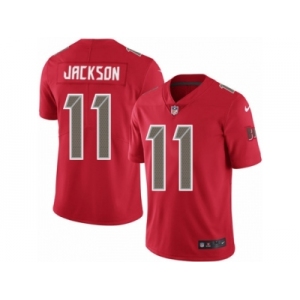 Men's Nike Tampa Bay Buccaneers #11 DeSean Jackson Elite Red Rush NFL Jersey