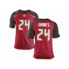 Men's Nike Tampa Bay Buccaneers #24 Brent Grimes Elite Red Team Color NFL Jersey