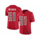 Men's Nike Tampa Bay Buccaneers #51 Kendell Beckwith Elite Red Rush NFL Jersey