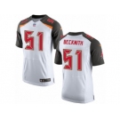 Men's Nike Tampa Bay Buccaneers #51 Kendell Beckwith Elite White NFL Jersey