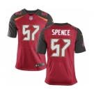Men's Nike Tampa Bay Buccaneers #57 Noah Spence Elite Red Team Color NFL Jersey