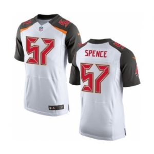 Men's Nike Tampa Bay Buccaneers #57 Noah Spence Elite White NFL Jersey