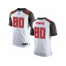 Men's Tampa Bay Buccaneers #80 O.J. Howard Nike White 2017 Draft Pick Elite Jersey