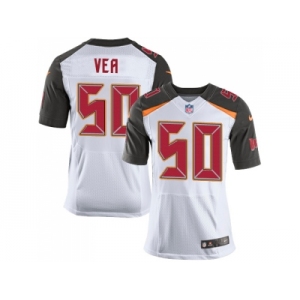 Nike Tampa Bay Buccaneers #50 Vita Vea White Men Stitched NFL New Elite Jersey