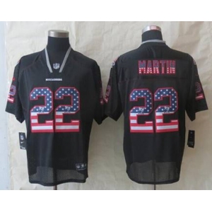 nike nfl jerseys tampa bay buccaneers #22 martin black[Elite USA flag fashion]