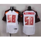 nike nfl jerseys tampa bay buccaneers #58 rlexander white[Elite]