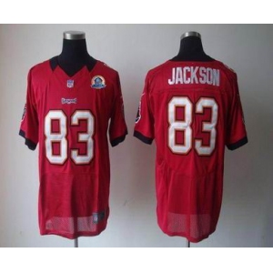 nike nfl jerseys tampa bay buccaneers #83 jackson red[Elite 50th Patch]