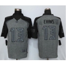 Men Nike Tampa Bay Buccaneers #13 Mike Evans Gray Stitched Limited Jersey