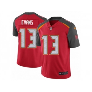 Men's Nike Tampa Bay Buccaneers #13 Mike Evans Vapor Untouchable Limited Red Team Color NFL Jersey