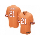 Men's Nike Tampa Bay Buccaneers #21 Justin Evans Limited Orange Glaze Alternate NFL Jersey