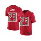 Men's Nike Tampa Bay Buccaneers #23 Chris Conte Limited Red Rush NFL Jersey