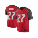 Men's Nike Tampa Bay Buccaneers #27 J.J. Wilcox Vapor Untouchable Limited Red Team Color NFL Jersey