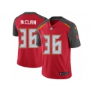 Men's Nike Tampa Bay Buccaneers #36 Robert McClain Red Team Color Vapor Untouchable Limited Player NFL Jersey