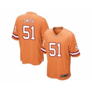 Men's Nike Tampa Bay Buccaneers #51 Daryl Smith Limited Orange Glaze Alternate NFL Jersey