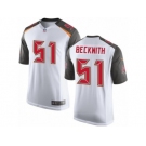 Men's Nike Tampa Bay Buccaneers #51 Kendell Beckwith Limited White NFL Jersey