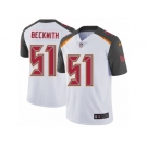 Men's Nike Tampa Bay Buccaneers #51 Kendell Beckwith Vapor Untouchable Limited White NFL Jersey