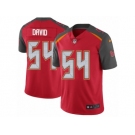Men's Nike Tampa Bay Buccaneers #54 Lavonte David Vapor Untouchable Limited Red Team Color NFL Jersey