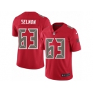 Men's Nike Tampa Bay Buccaneers #63 Lee Roy Selmon Limited Red Rush NFL Jersey