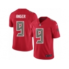 Men's Nike Tampa Bay Buccaneers #9 Bryan Anger Limited Red Rush NFL Jersey