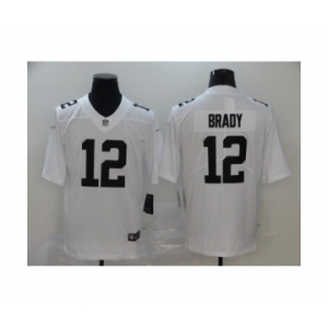 Men's Tampa Bay Buccaneers #12 Tom Brady 2020 Vapor Limited White Jersey
