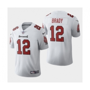 Men's Tampa Bay Buccaneers #12 Tom Brady White 2020 Vapor Limited Jersey