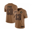 Men's Tampa Bay Buccaneers #13 Mike Evans 2023 Brown Salute To Service Limited Football Stitched Jersey