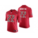 Men's Tampa Bay Buccaneers #22 Doug Martin Red Color Rush Limited Jersey