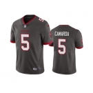 Men's Tampa Bay Buccaneers #5 Jake Camarda Gray Vapor Untouchable Limited Stitched Jersey