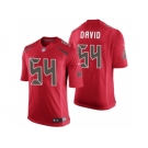 Men's Tampa Bay Buccaneers #54 Lavonte David Red Color Rush Limited Jersey