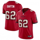 Men's Tampa Bay Buccaneers #62 Graham Barton Red 2024 Draft Vapor Limited Football Stitched Jersey