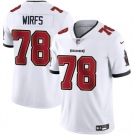 Men's Tampa Bay Buccaneers #78 Tristan Wirfs White 2025 Vapor Untouchable Limited Football Stitched Jersey
