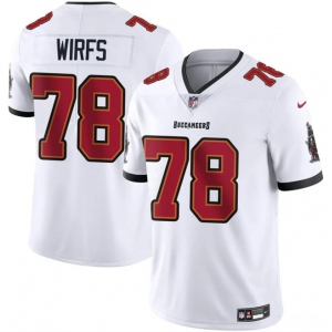 Men's Tampa Bay Buccaneers #78 Tristan Wirfs White 2025 Vapor Untouchable Limited Football Stitched Jersey