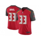 Nike Tampa Bay Buccaneers #33 Carlton Davis Red Team Color Men Stitched NFL Vapor Untouchable Limited Jersey